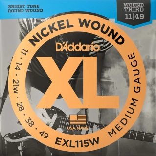 D'addario EXL115w
